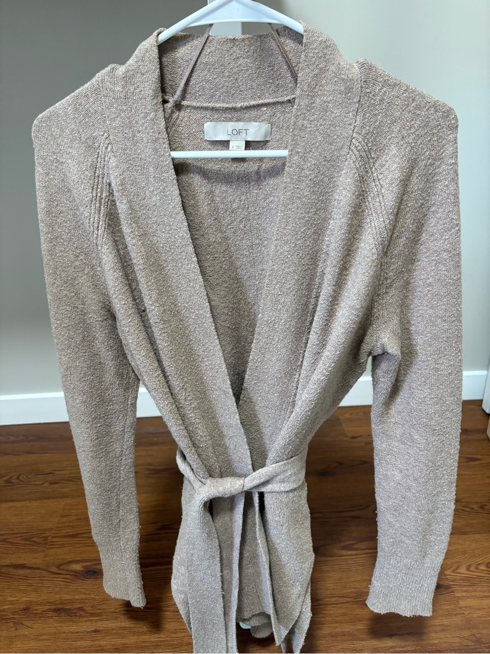 LOFT wrap sweater